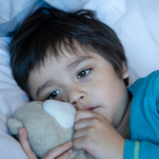 Fostered Child With Teddy